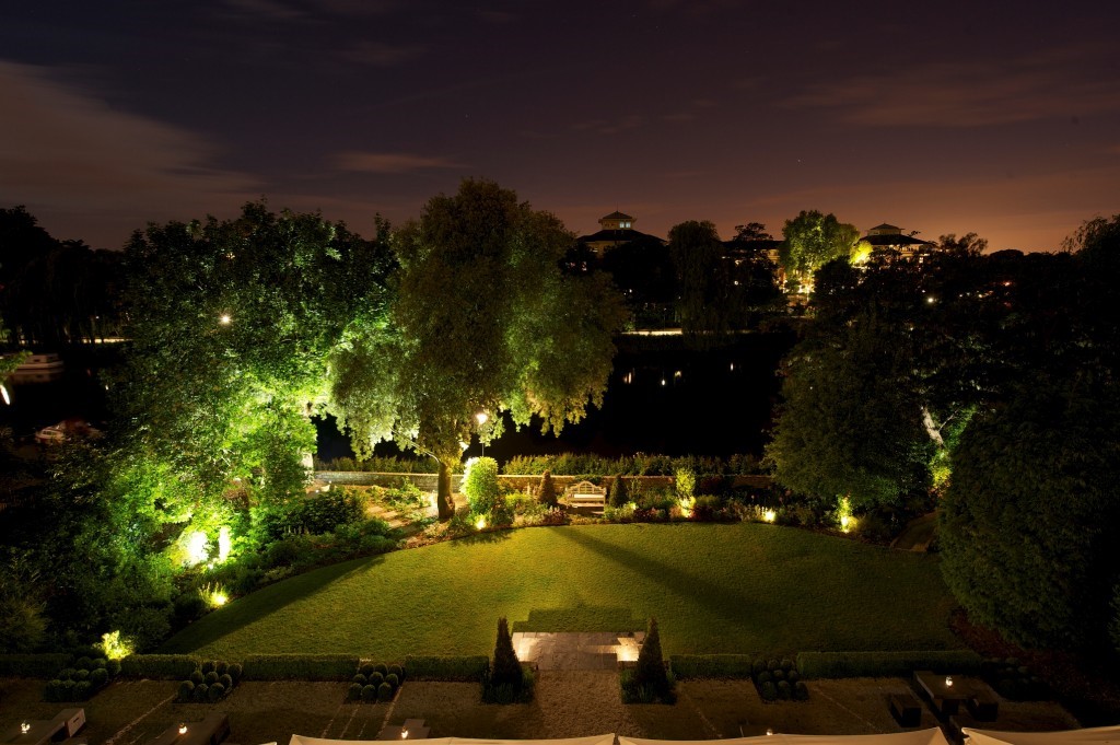 Nighttime garden and river 2011 (med) - Ethical Hedonist